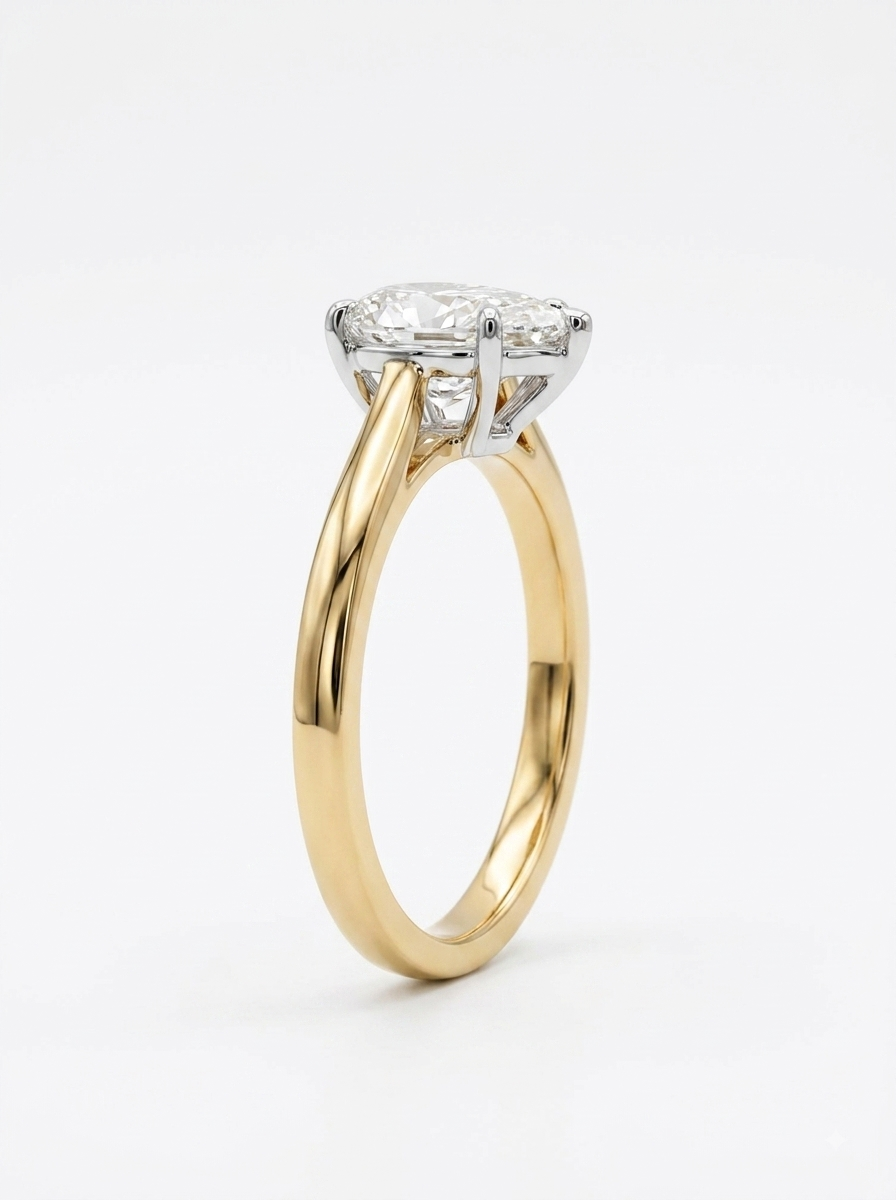 Elara Lab Diamond Ring