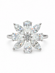Soleil Crest Lab Diamond Ring