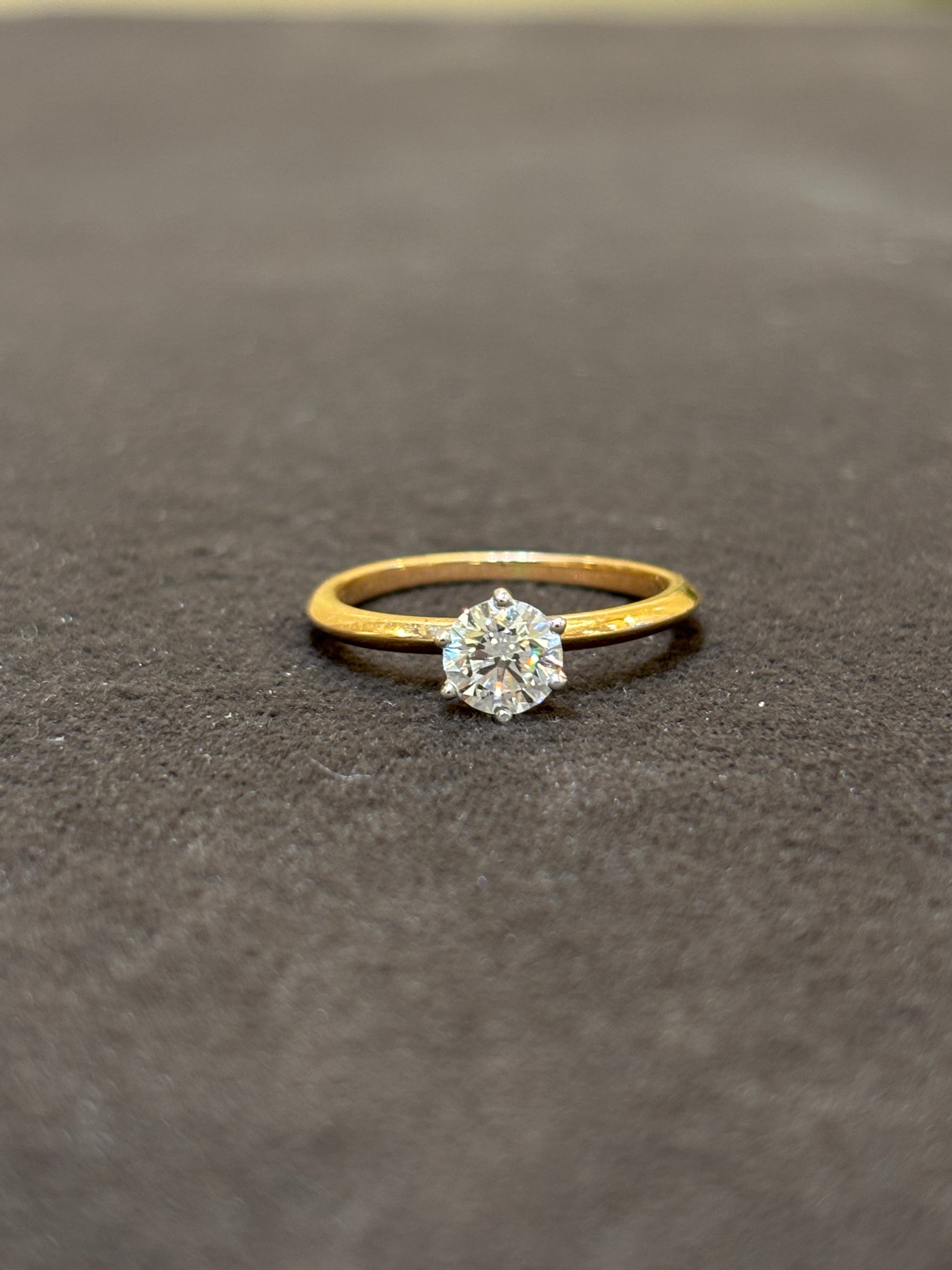 Secret Verse Lab Diamond Ring