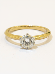 Secret Verse Lab Diamond Ring