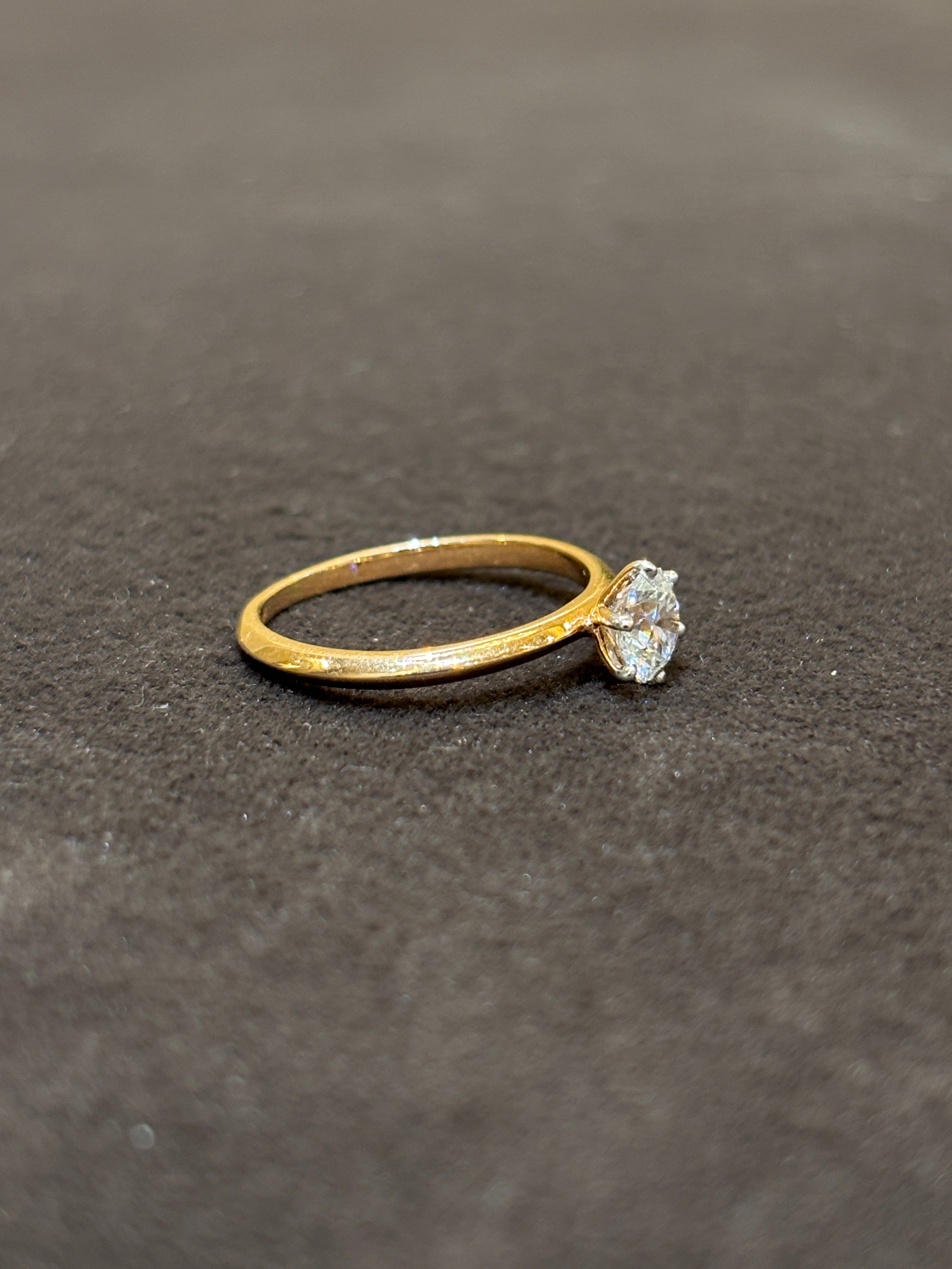 Secret Verse Lab Diamond Ring