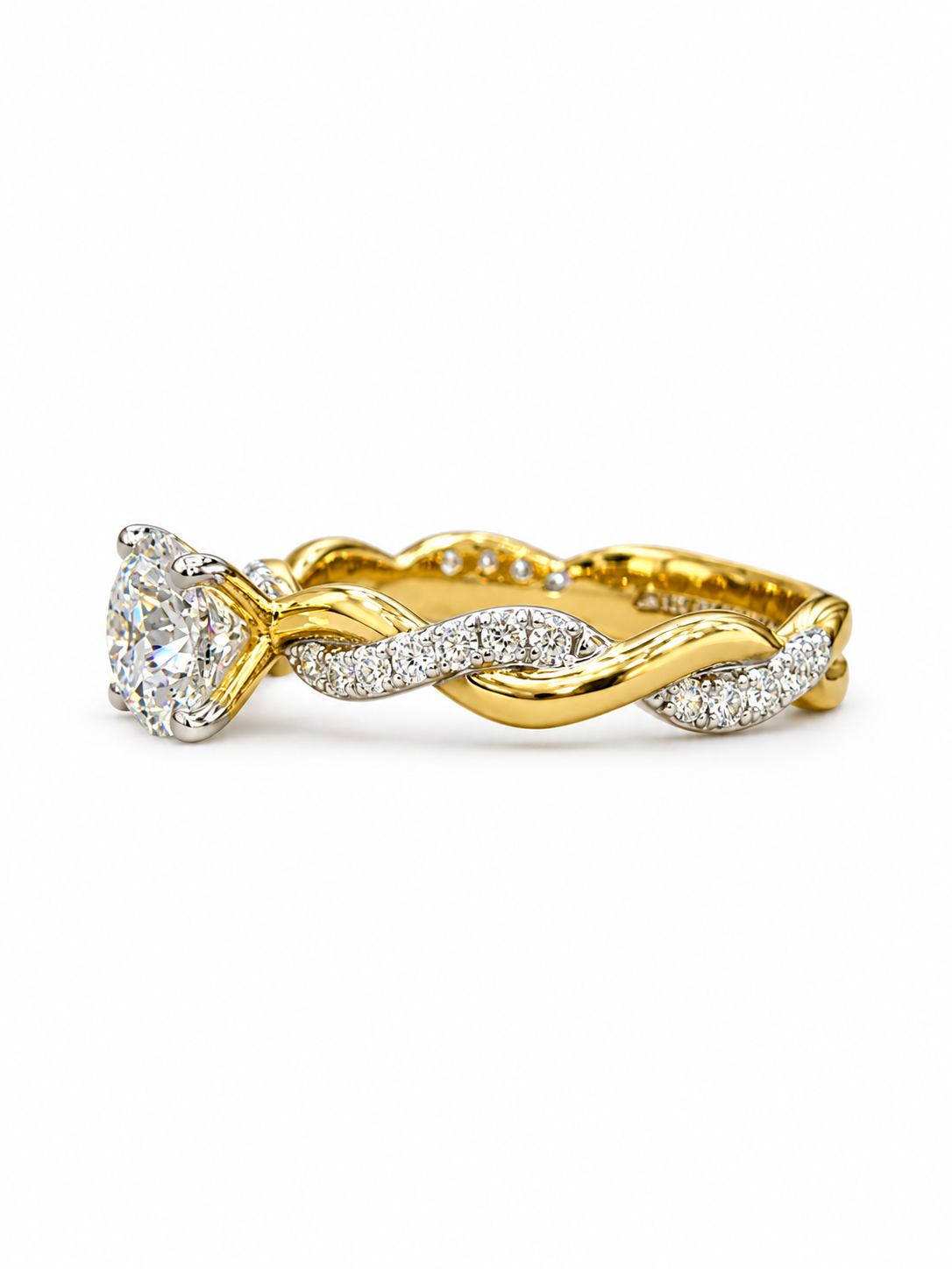 Tia Arc Lab Diamond Ring