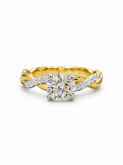Tia Arc Lab Diamond Ring