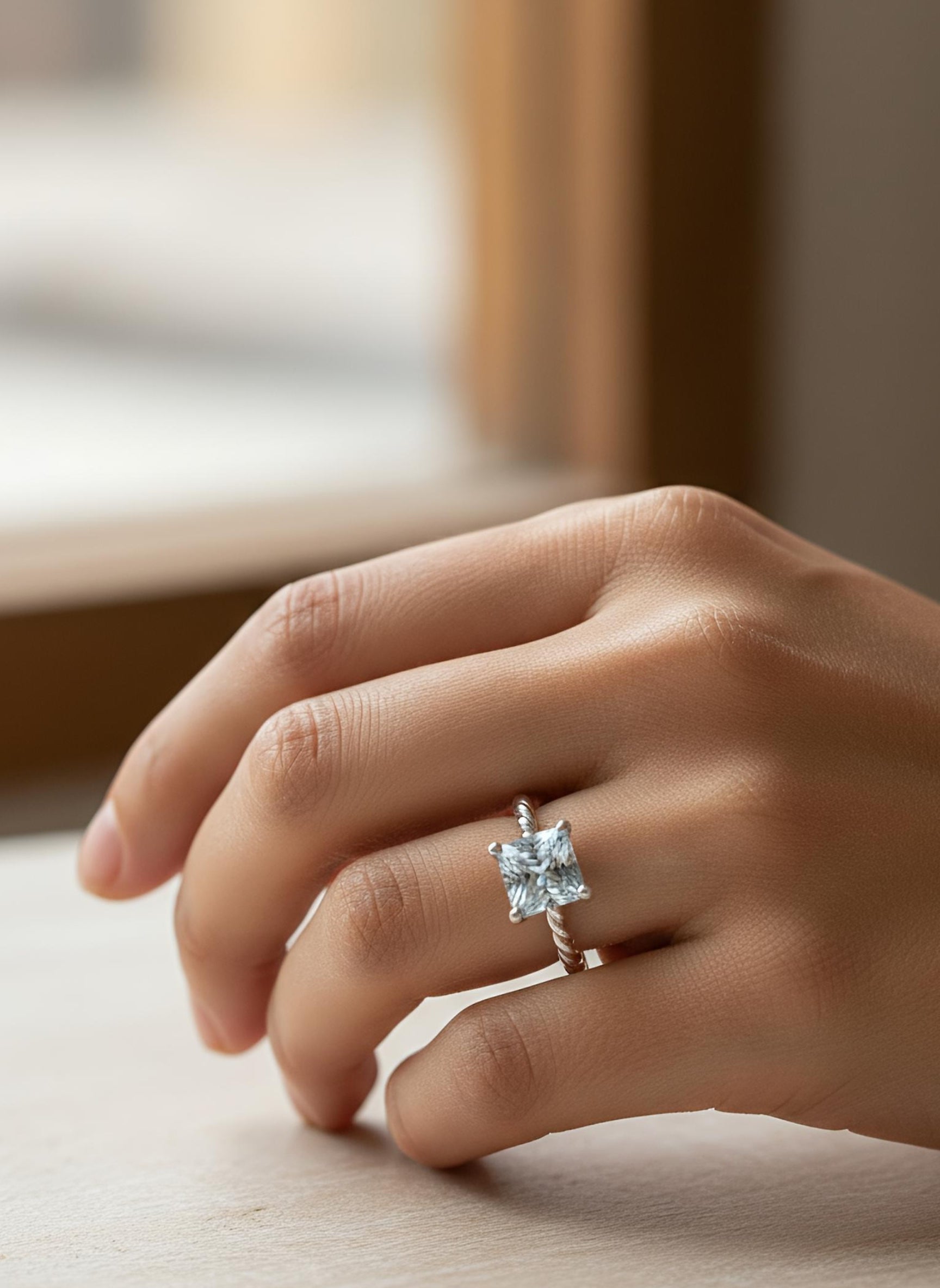 Xyrionis Lab Diamond Ring