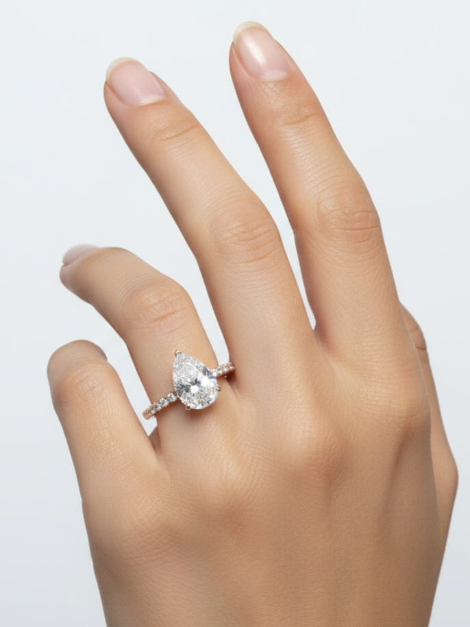 Orelvyn Lab Diamond Ring