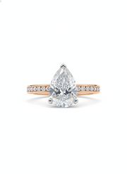 Veil Pavé Lab Diamond Ring