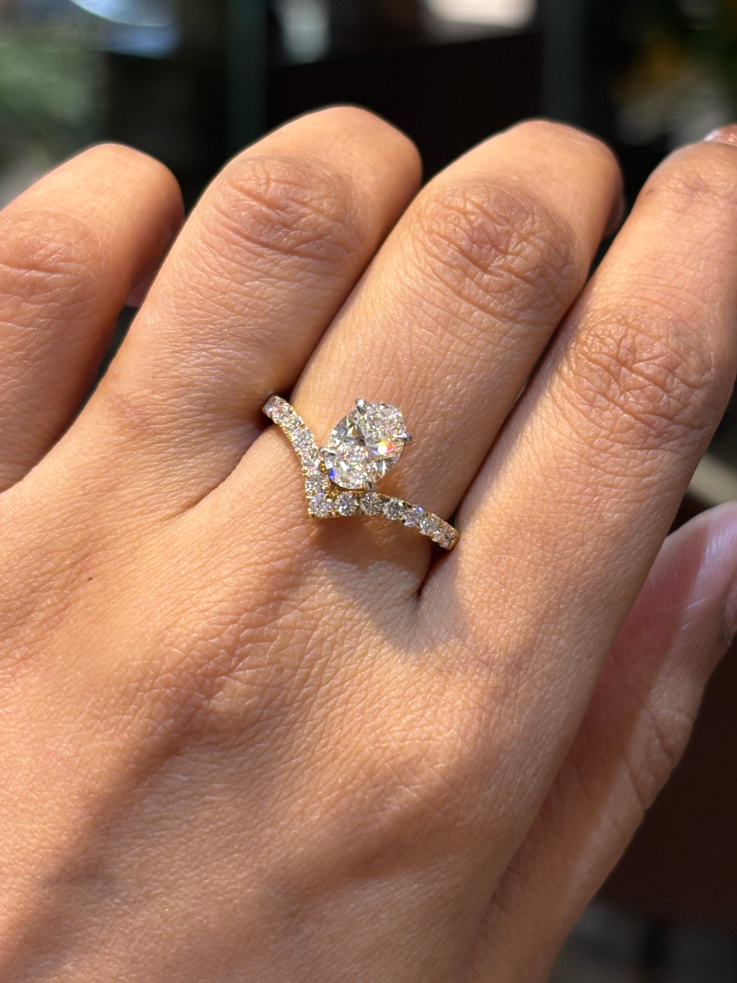 Dazzling Bliss Lab Diamond Ring