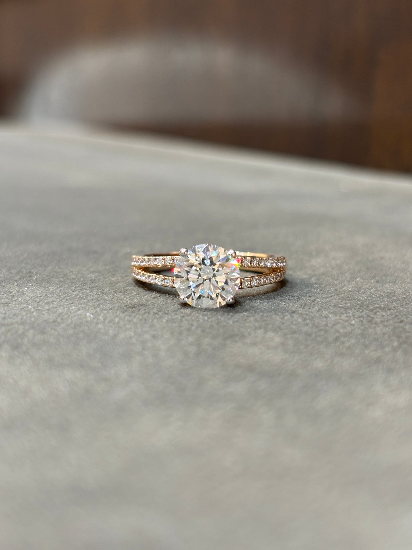 Velvet Glow Lab Diamond Ring