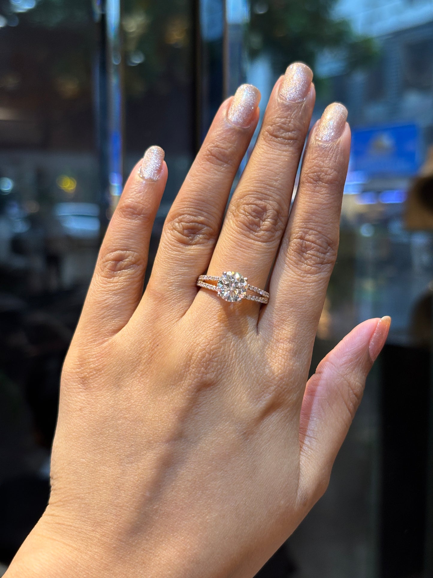 Velvet Glow Lab Diamond Ring