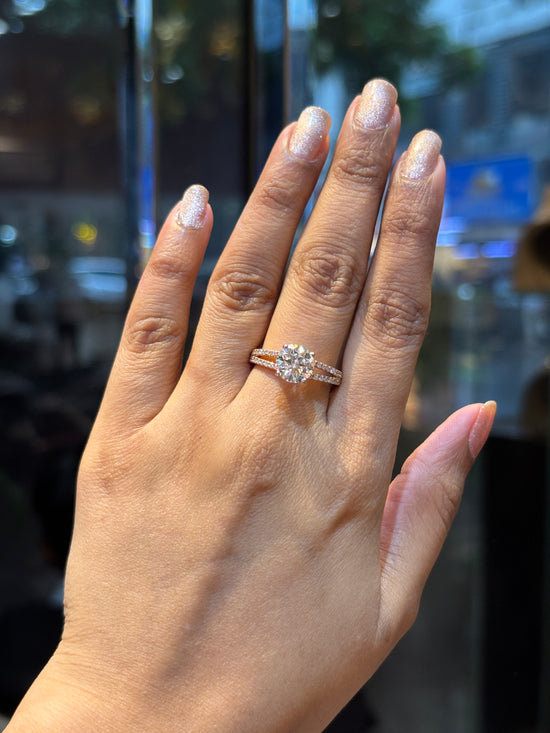 Velvet Glow Lab Diamond Ring