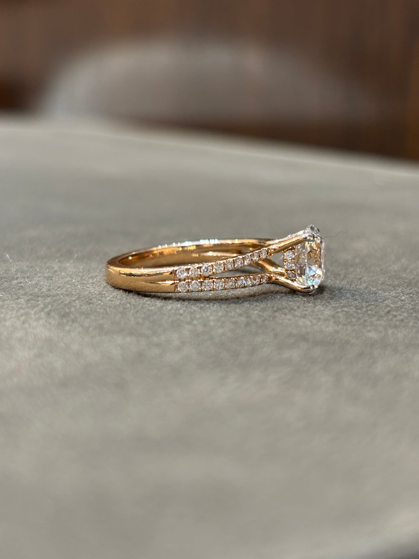 Velvet Glow Lab Diamond Ring