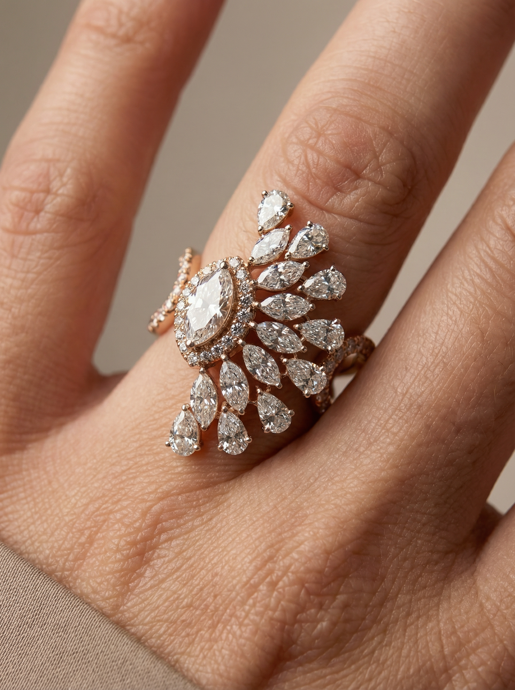 Zorielle Vane Lab Diamond Ring