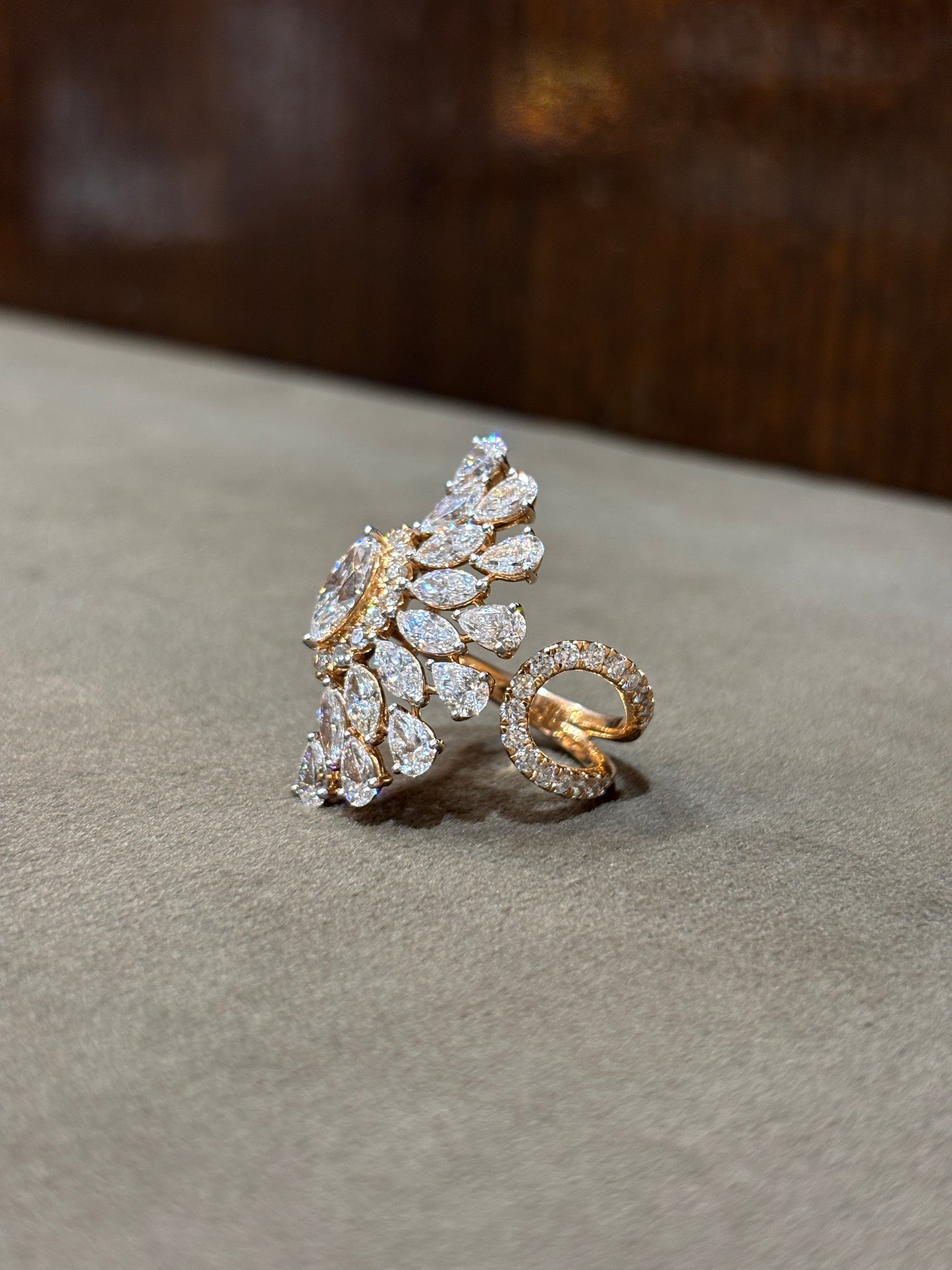 Zorielle Vane Lab Diamond Ring