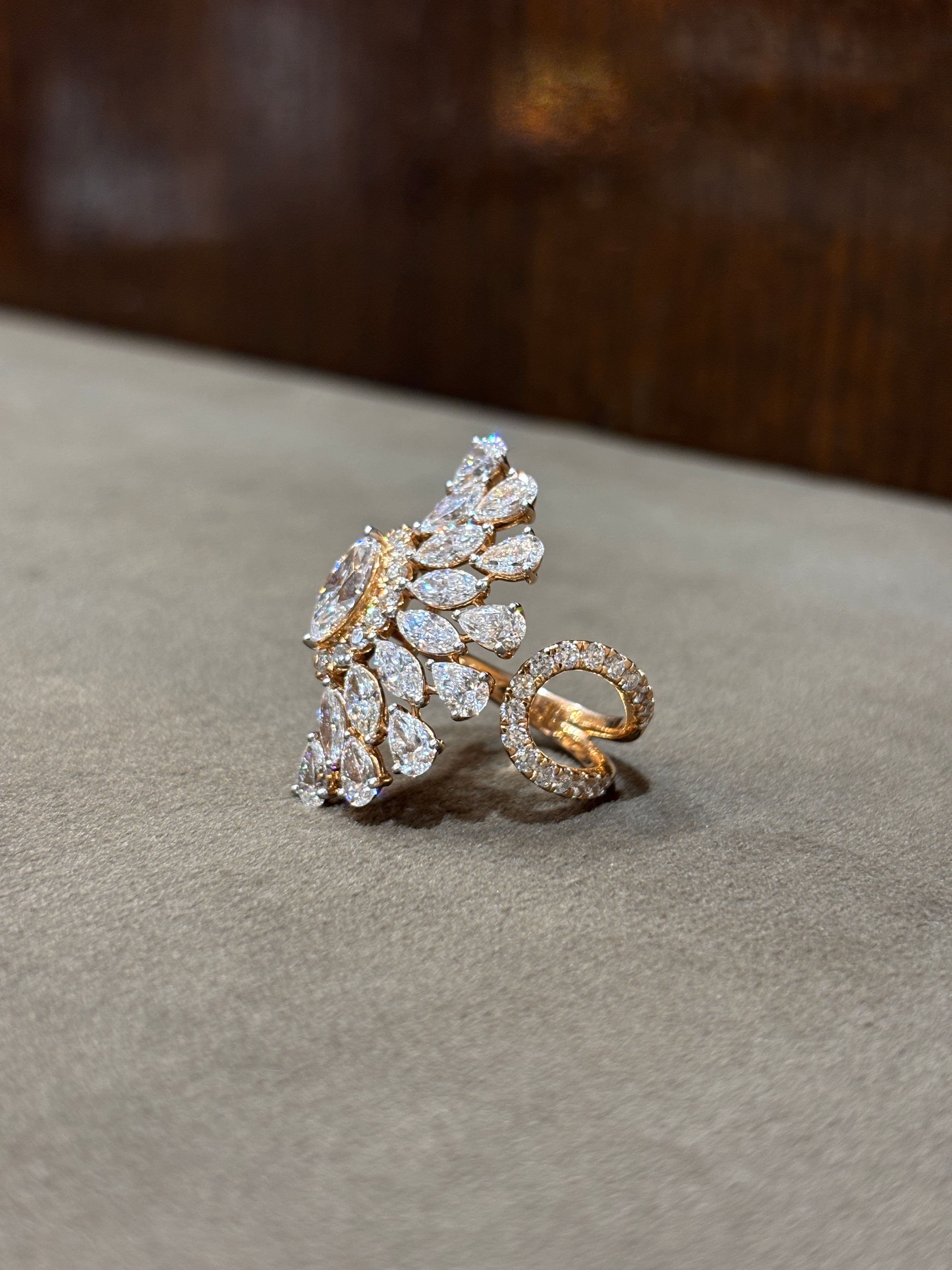 Zorielle Vane Lab Diamond Ring