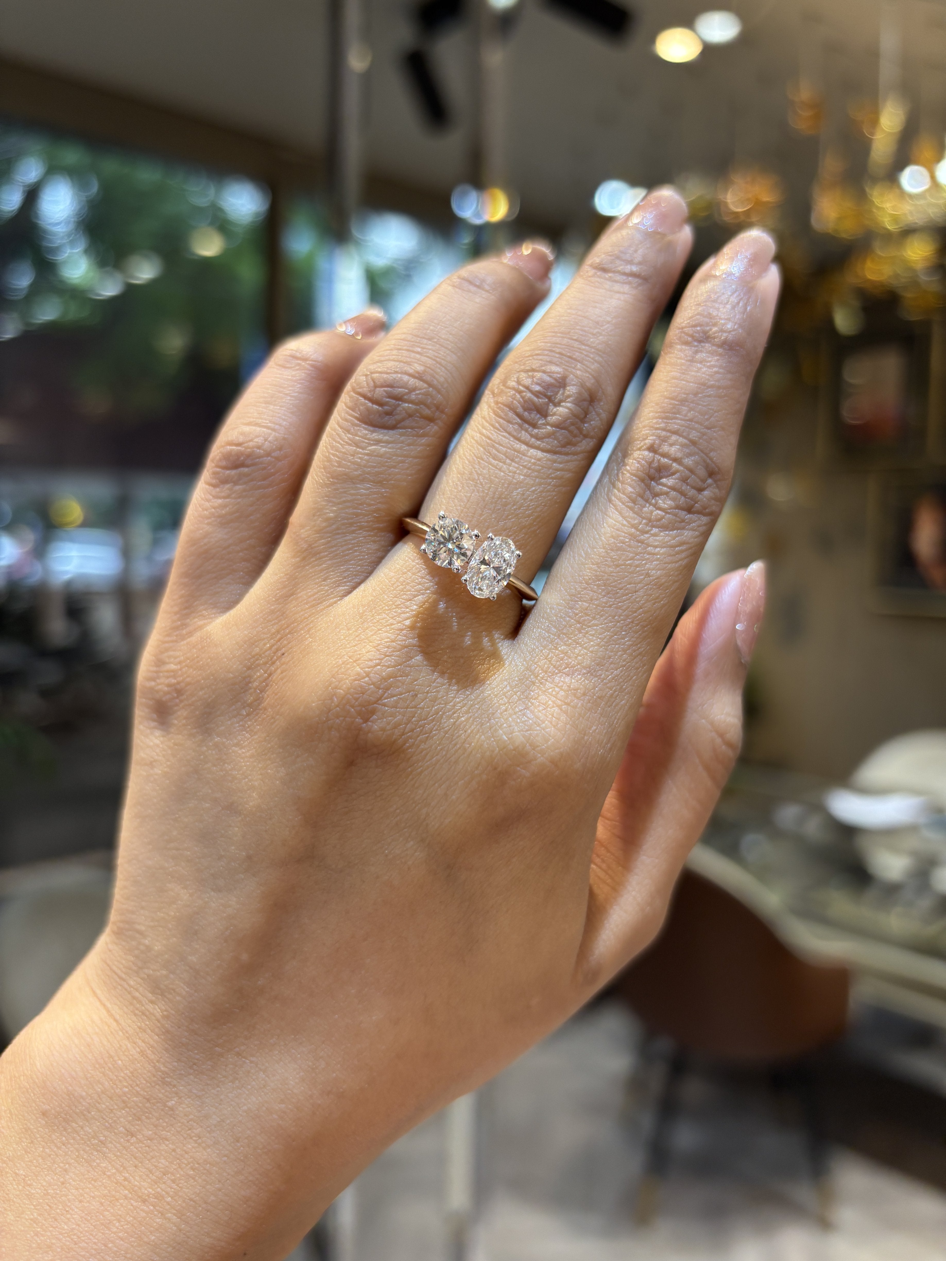 Timeless Crest Lab Diamond Ring