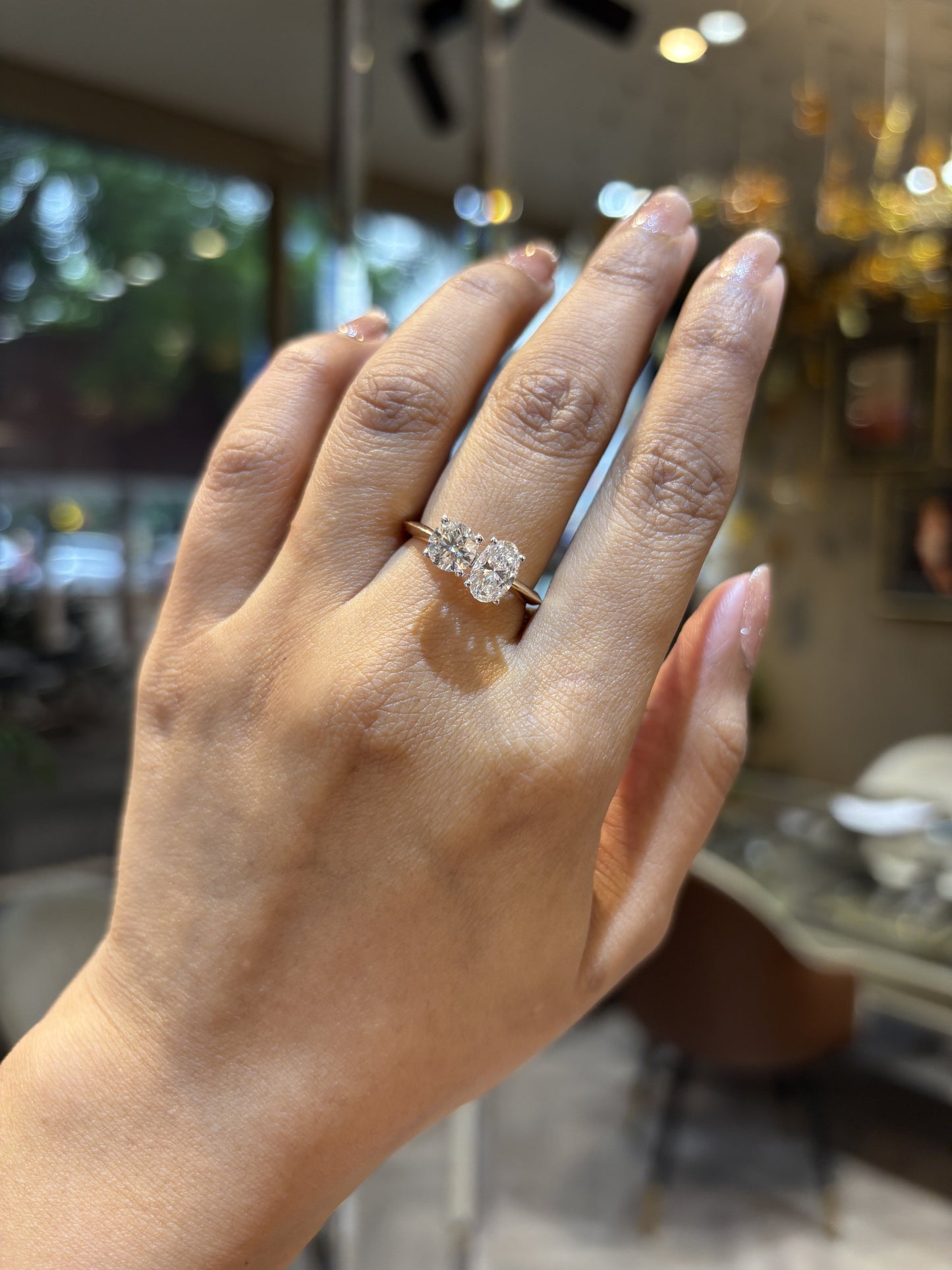 Timeless Crest Lab Diamond Ring
