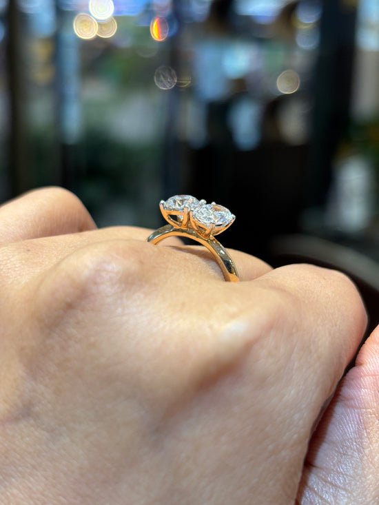 Timeless Crest Lab Diamond Ring