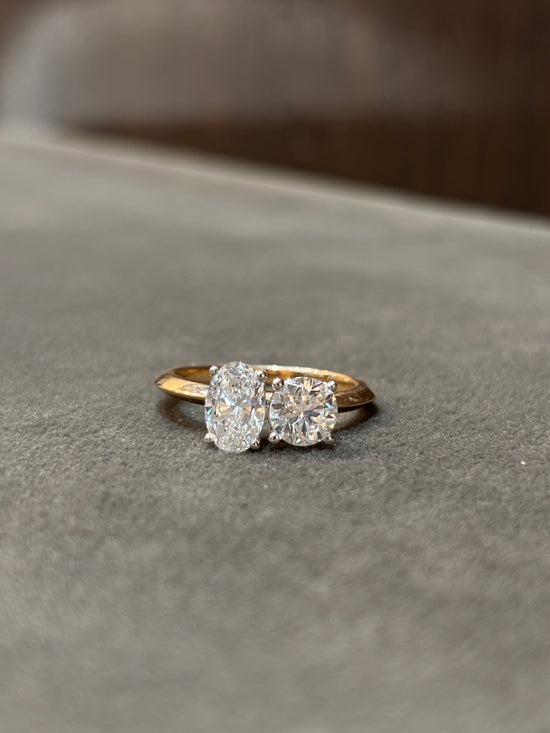 Timeless Crest Lab Diamond Ring