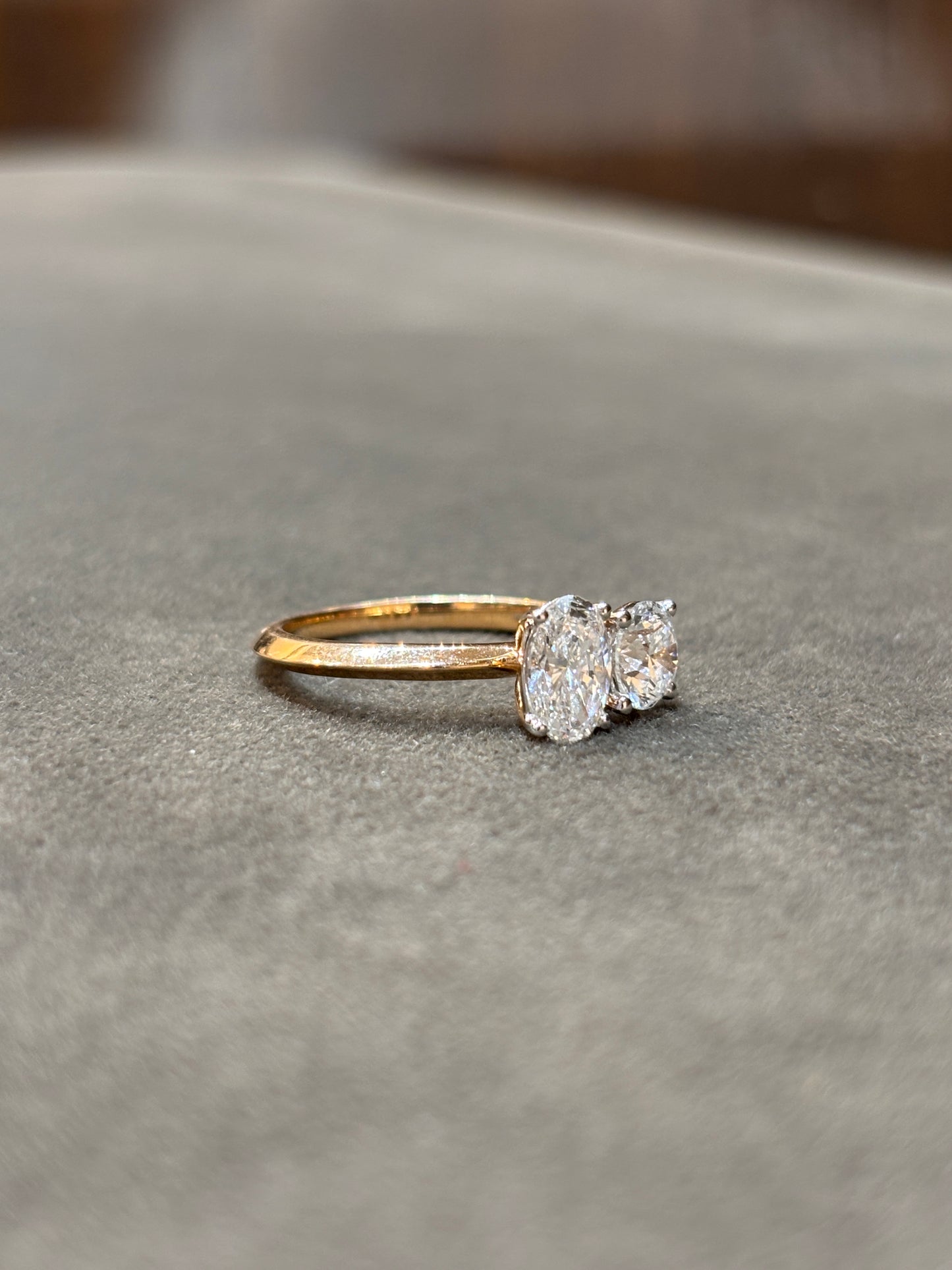 Timeless Crest Lab Diamond Ring