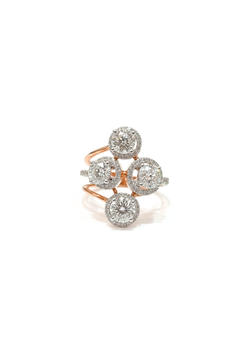 Velora Crest Lab Diamond Ring