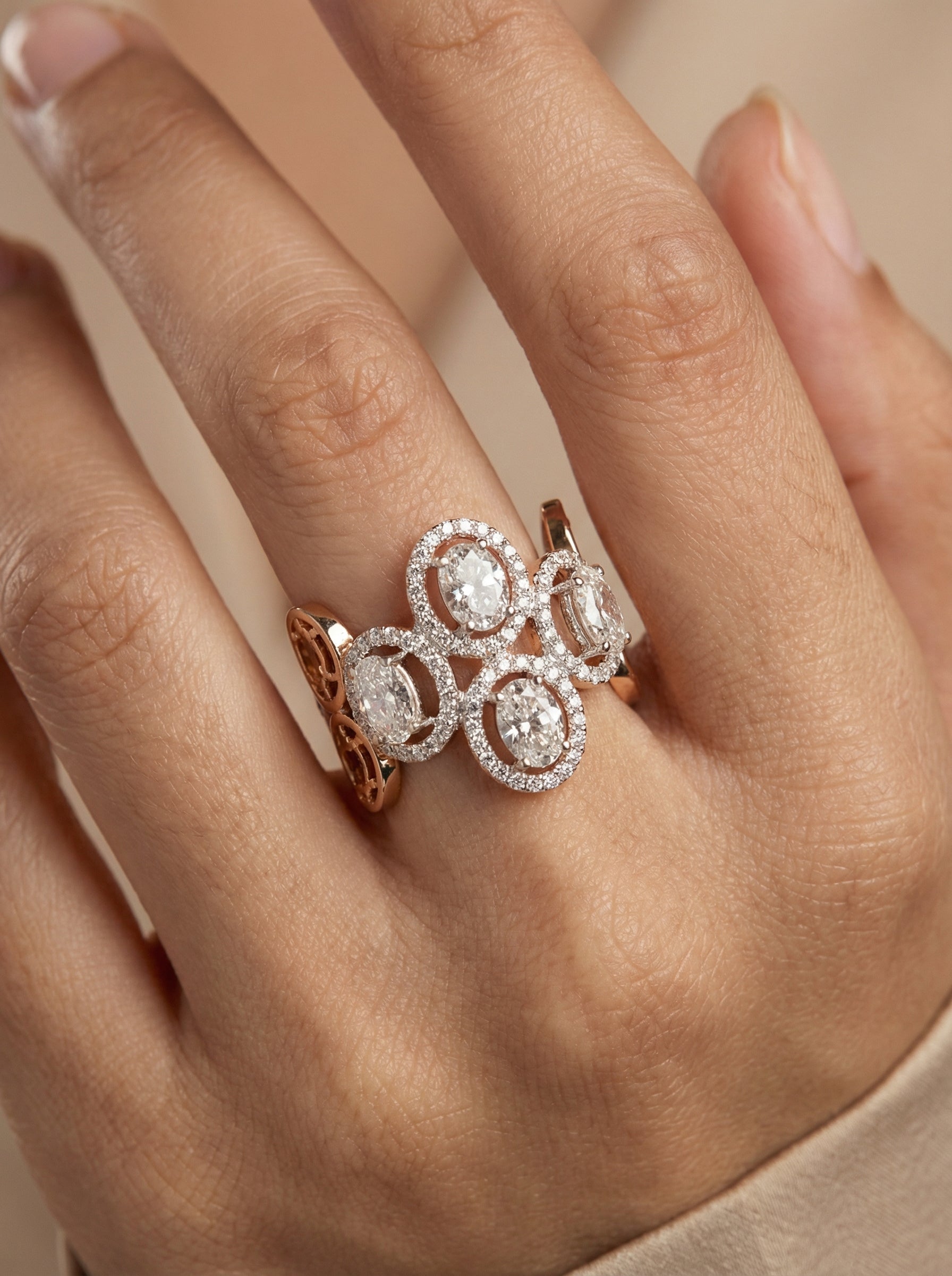 Amelisse Dawn Lab Diamond Ring