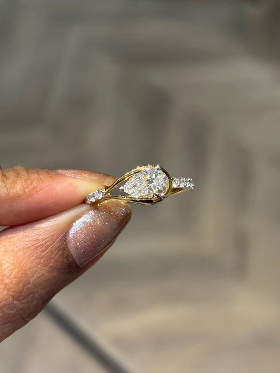 Pure Starlight Lab Diamond Ring