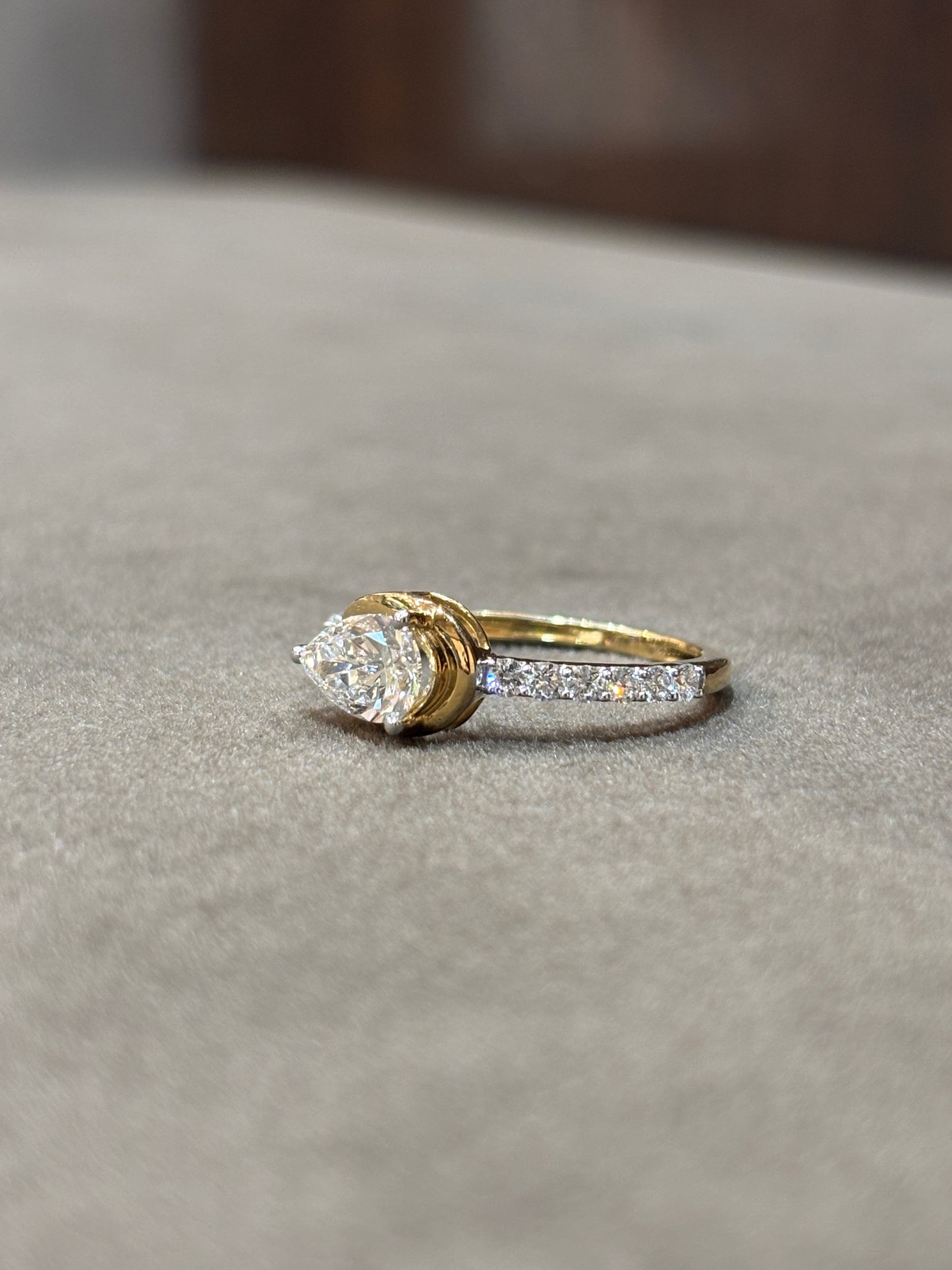 Pure Starlight Lab Diamond Ring