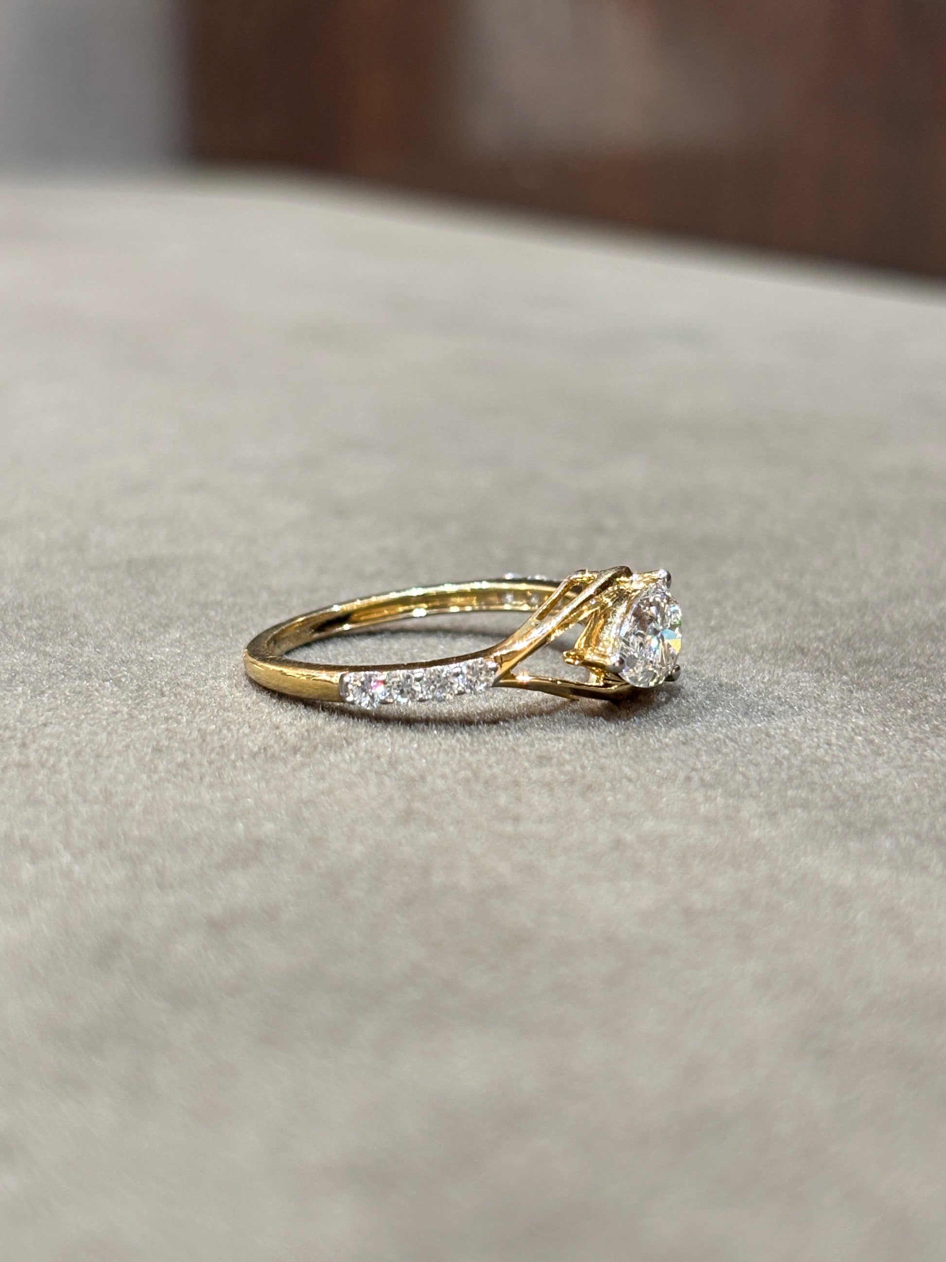 Pure Starlight Lab Diamond Ring