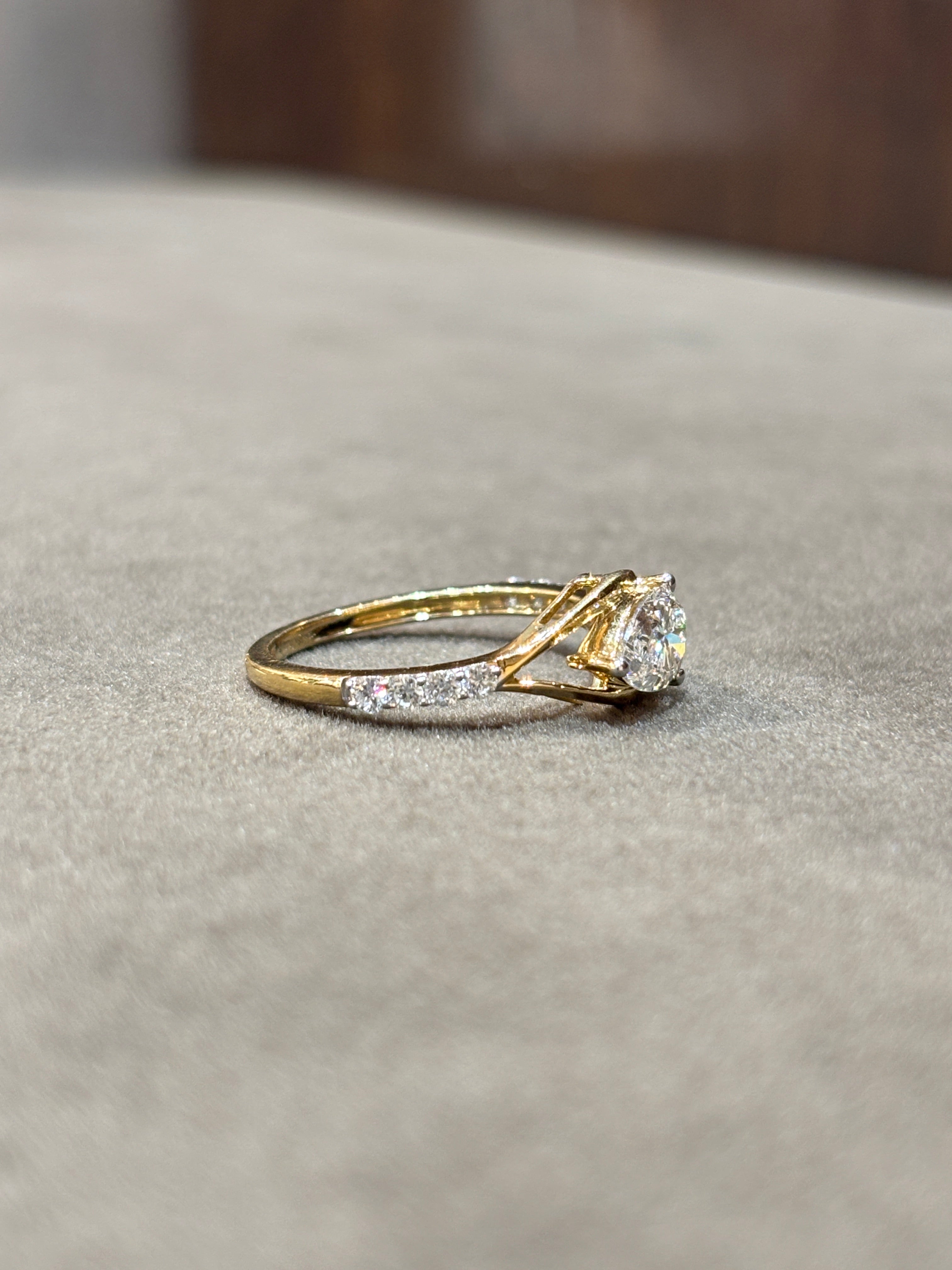 Pure Starlight Lab Diamond Ring