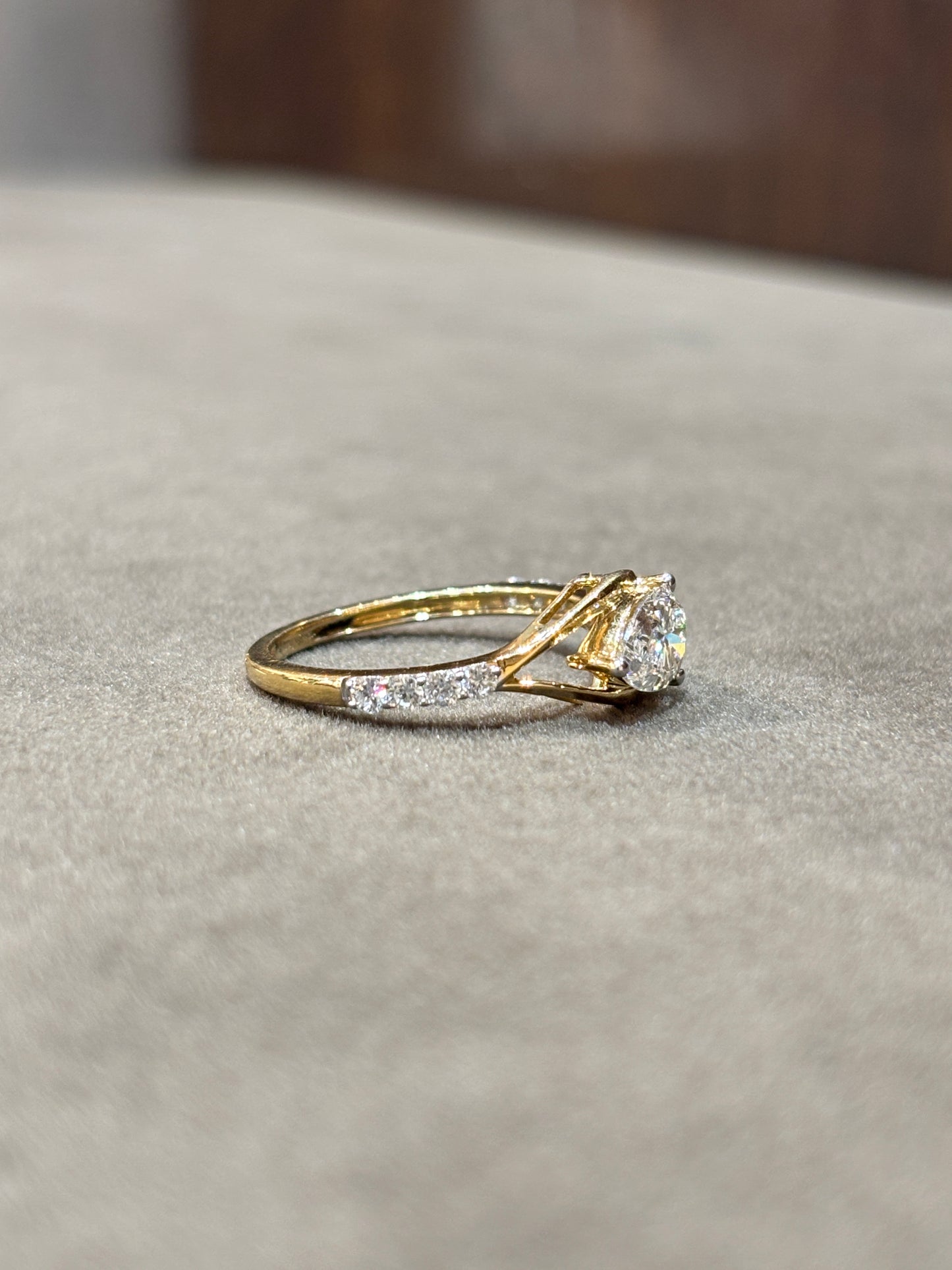Pure Starlight Lab Diamond Ring