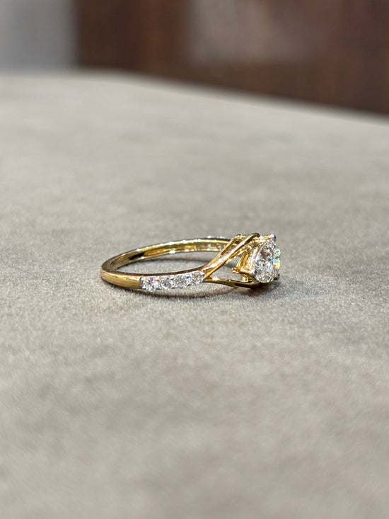 Pure Starlight Lab Diamond Ring
