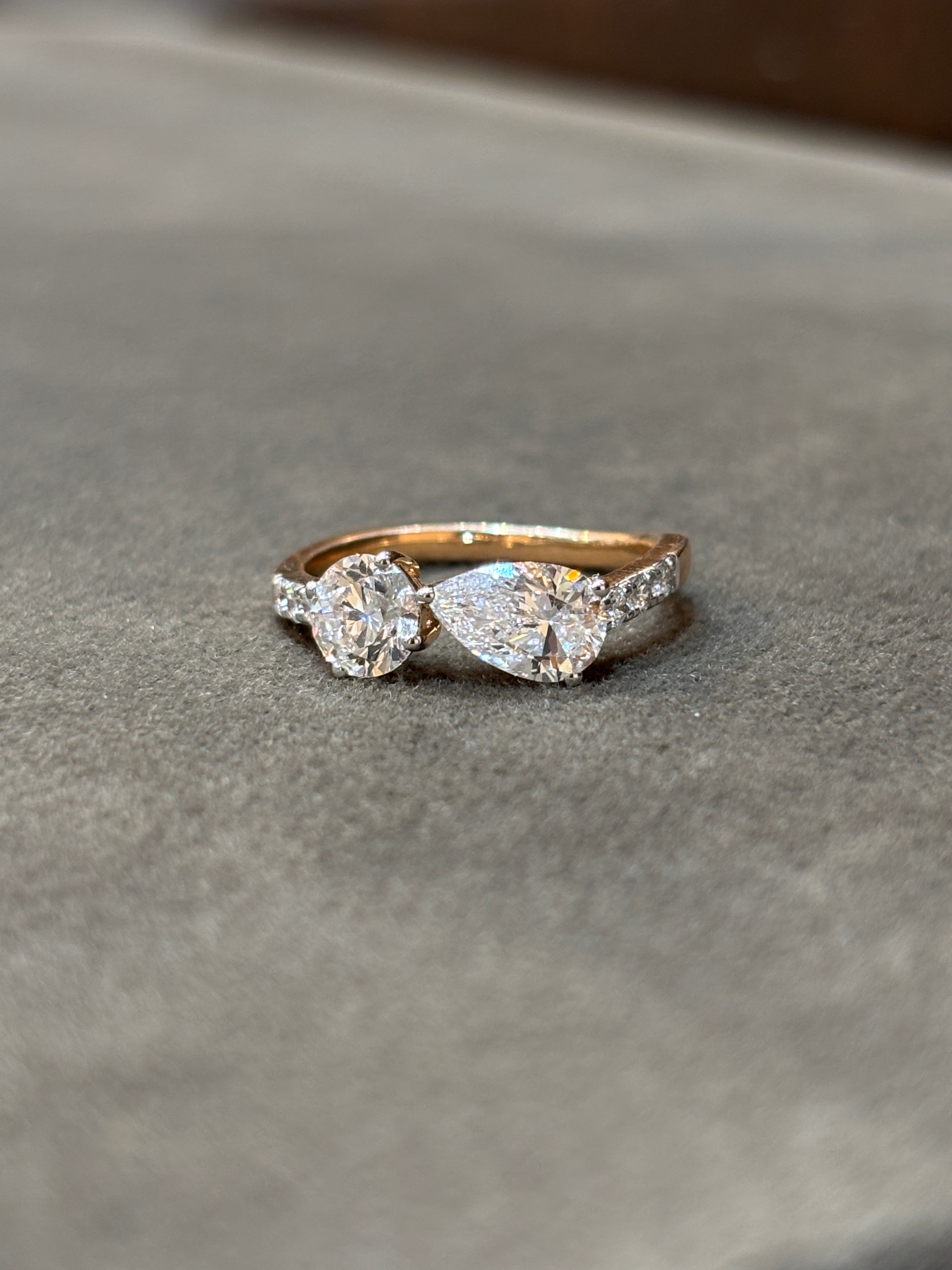 Aurora Radiance Lab Diamond Ring