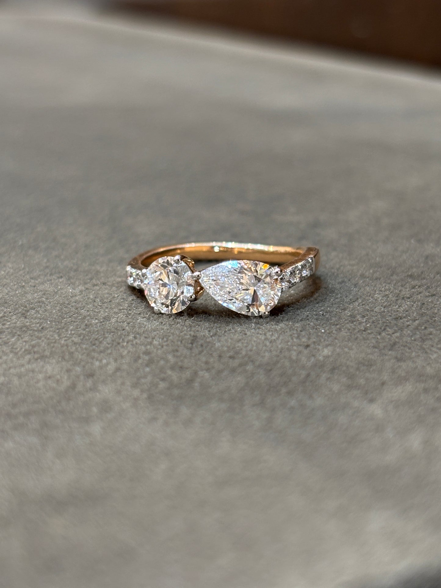 Aurora Radiance Lab Diamond Ring