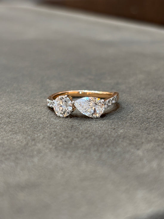 Aurora Radiance Lab Diamond Ring