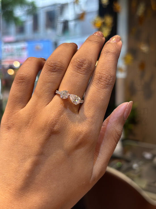 Aurora Radiance Lab Diamond Ring