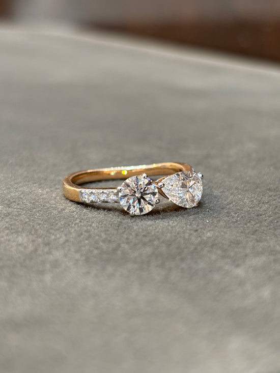 Aurora Radiance Lab Diamond Ring