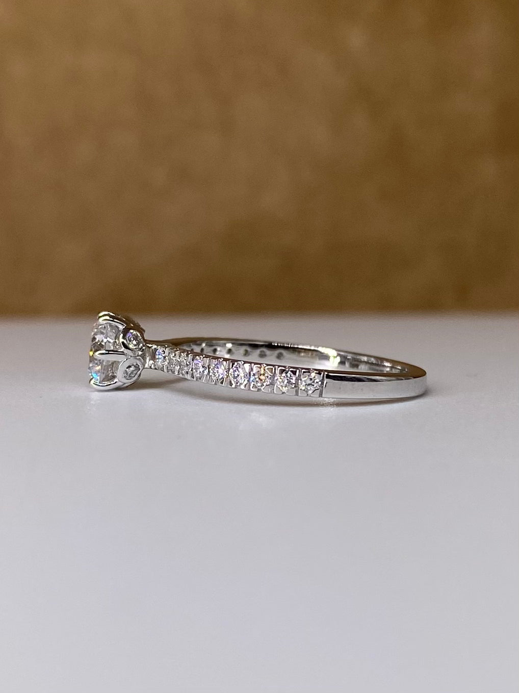 Lina Flash Lab Diamond Ring