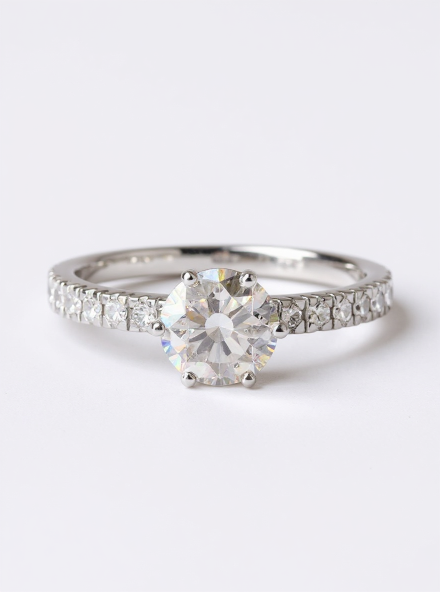 Lina Flash Lab Diamond Ring