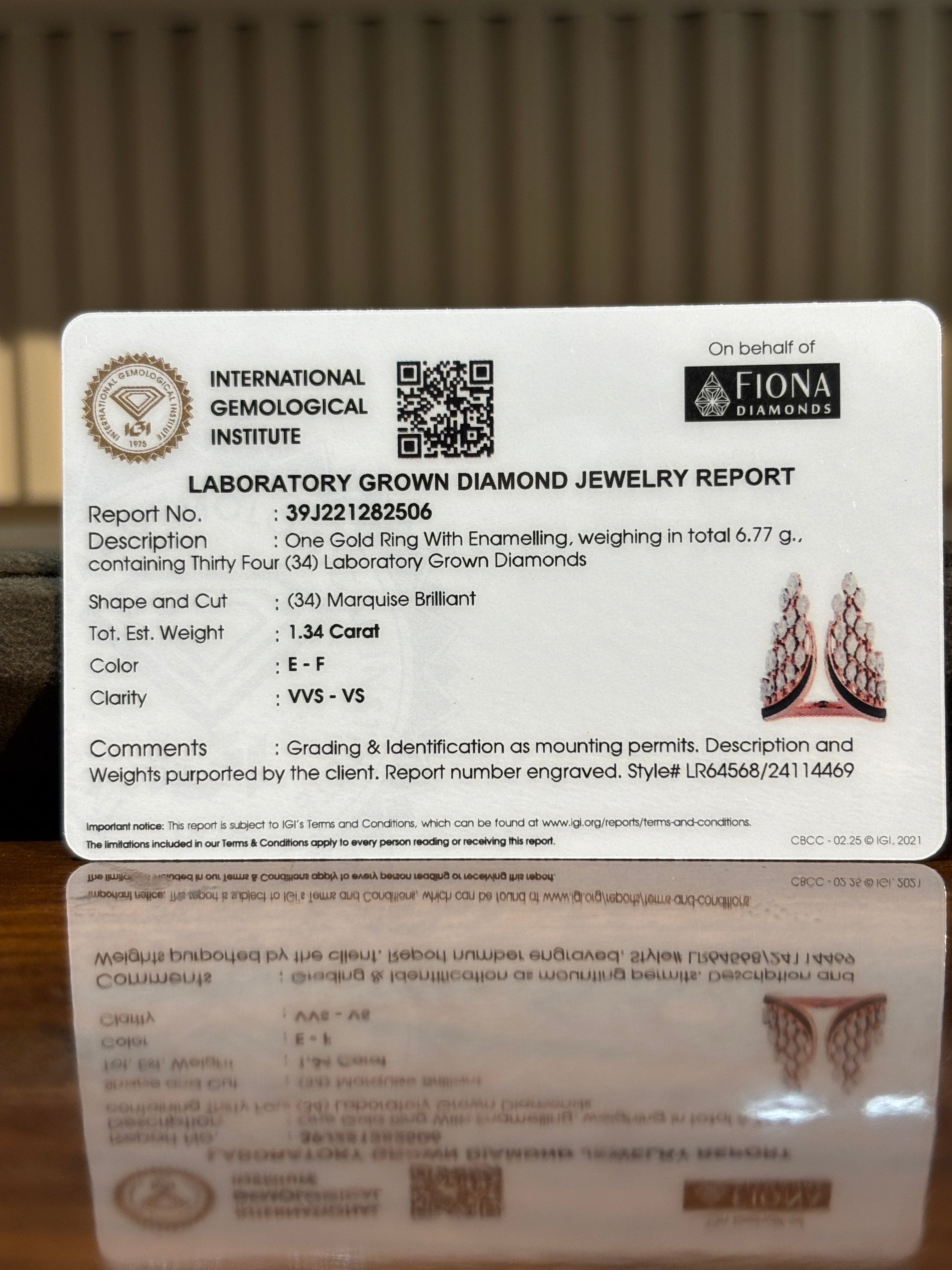 Chhavi Lab Diamond Ring