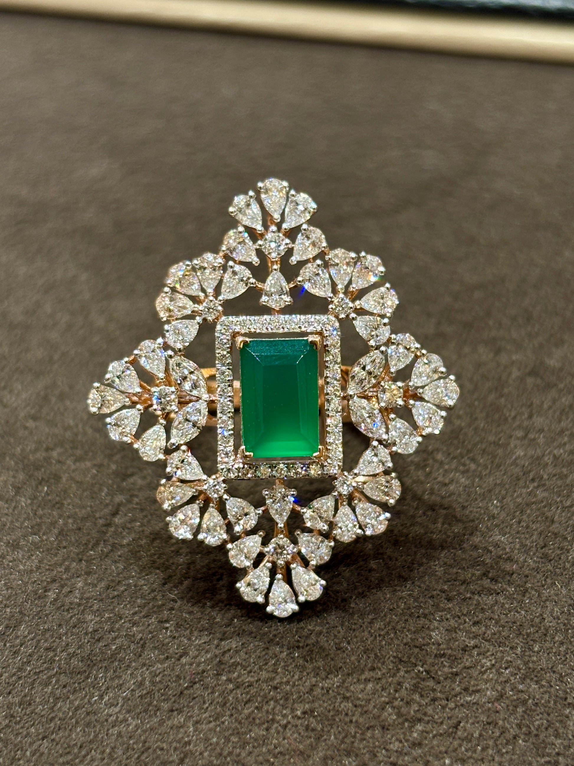 Roselith Lab Diamond Ring – Serenity in Shine