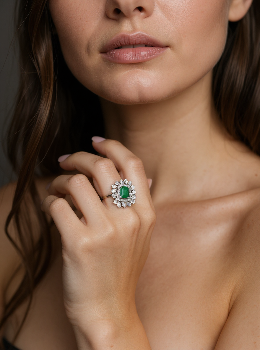 Ira Glint Lab Diamond Ring