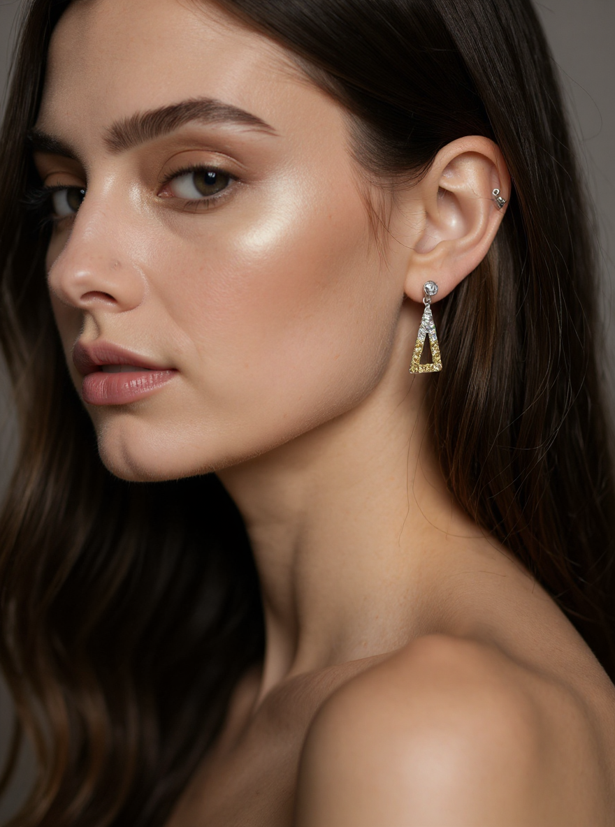 Lea Spark Lab Diamond Earring