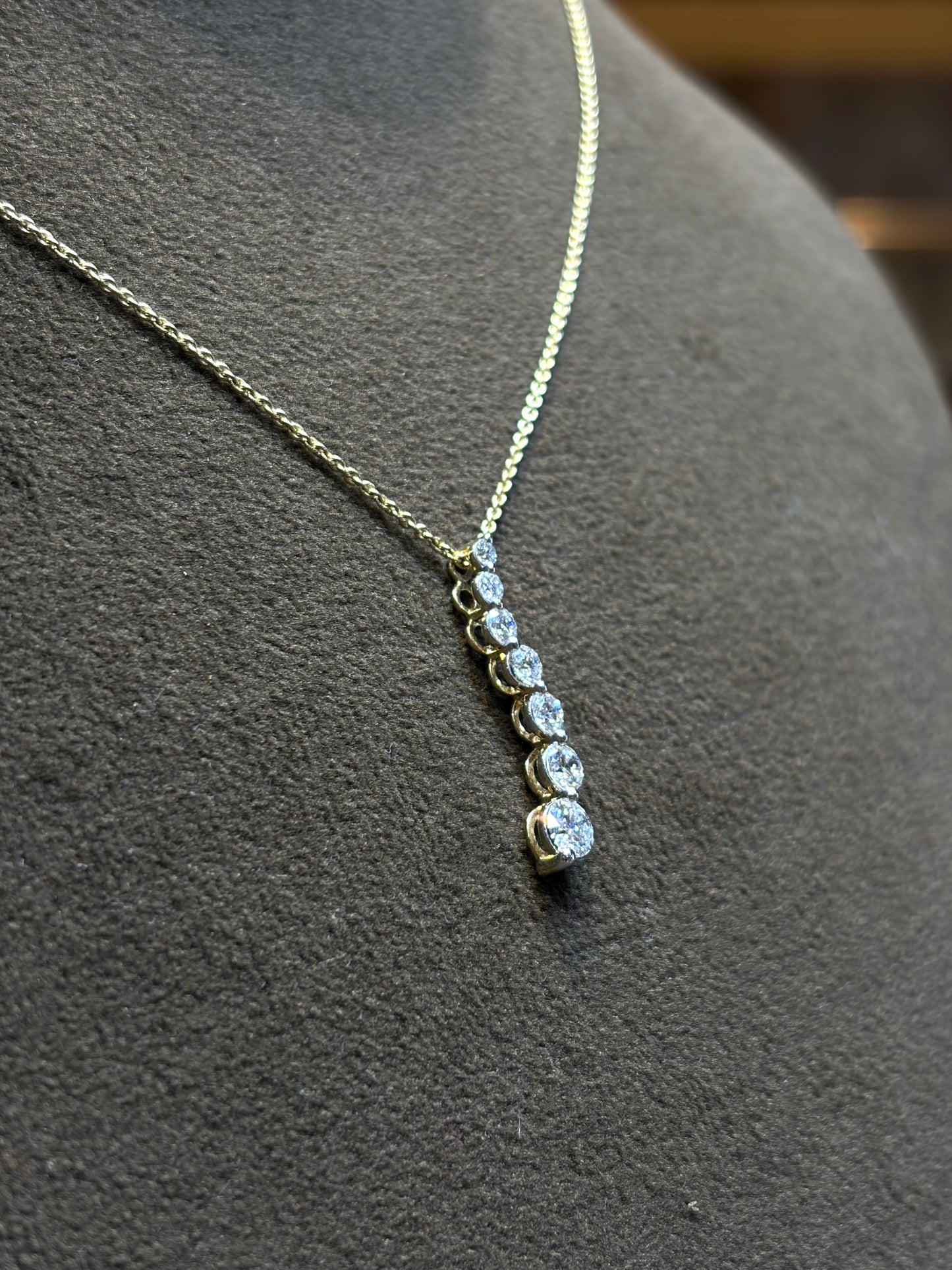 Velvet Dawn Lab Diamond Necklace