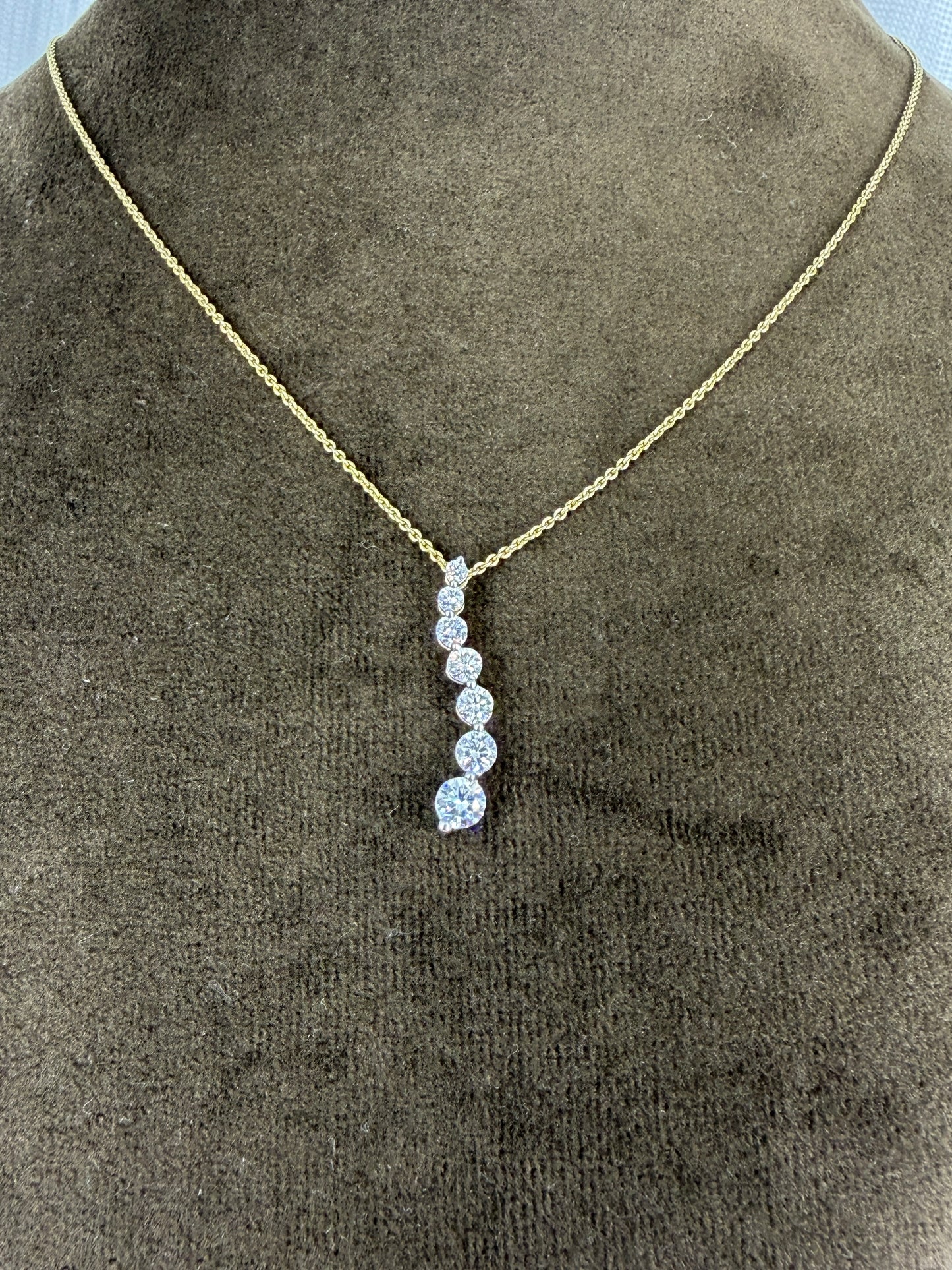 Velvet Dawn Lab Diamond Necklace