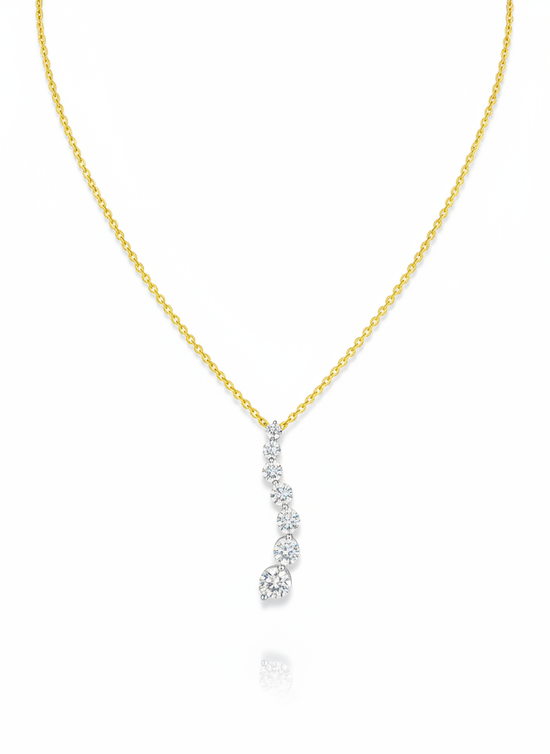 Velvet Dawn Lab Diamond Necklace