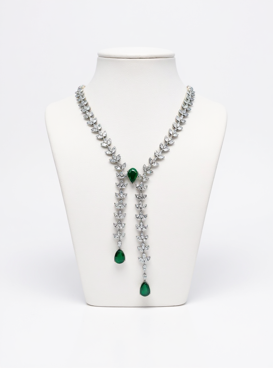 Reva Spin Lab Diamond Necklace