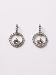 Jiya Drop Lab Diamond Earring