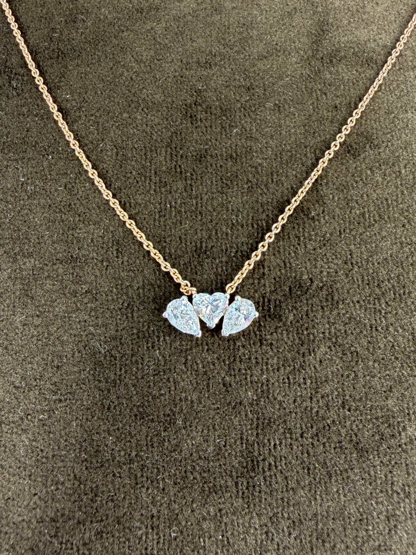 Infinite Crest Lab Diamond Pendant