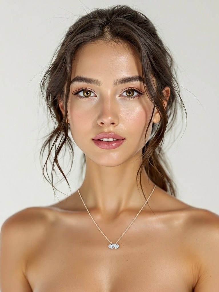 Infinite Crest Lab Diamond Pendant