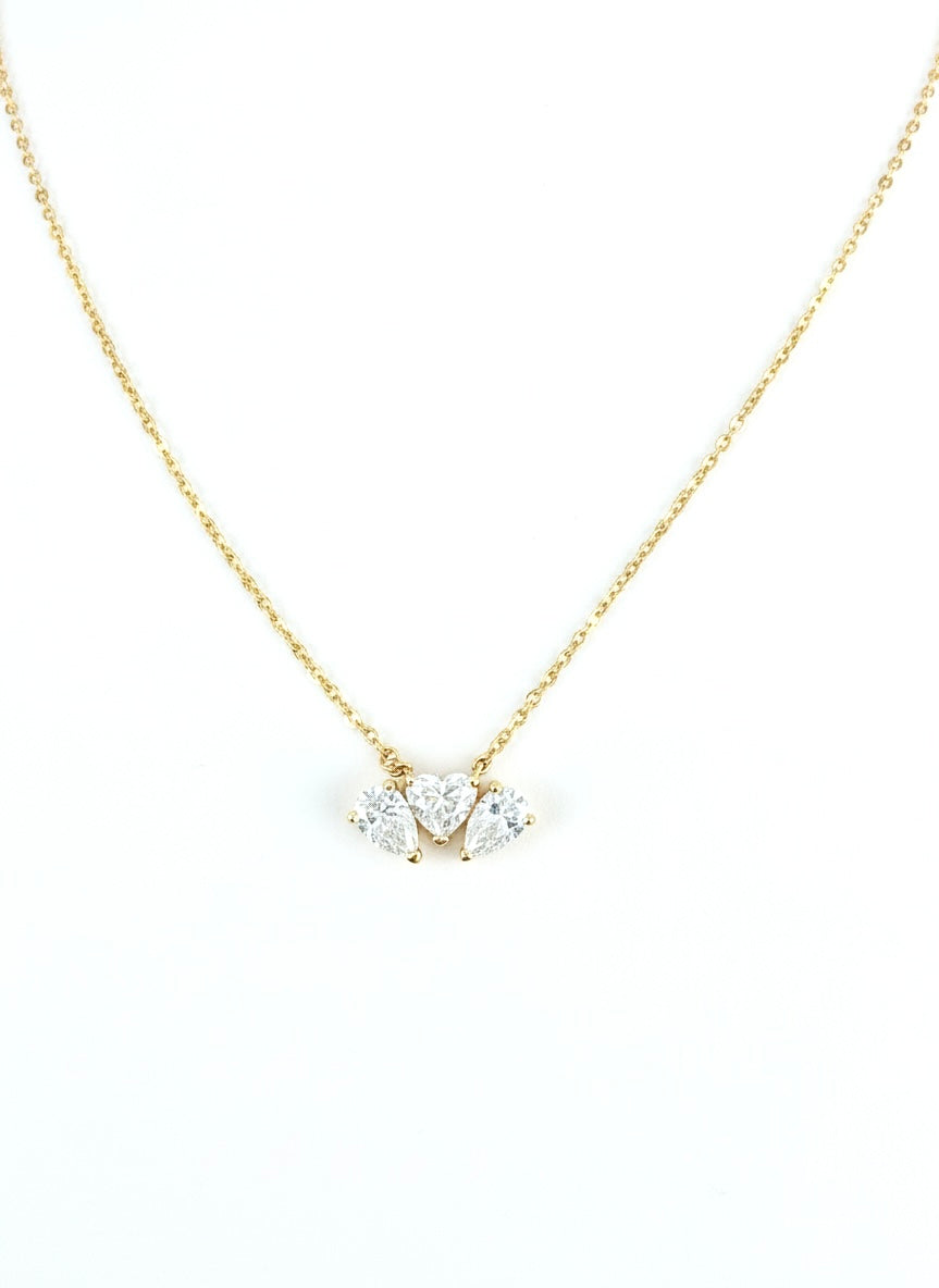 Infinite Crest Lab Diamond Pendant